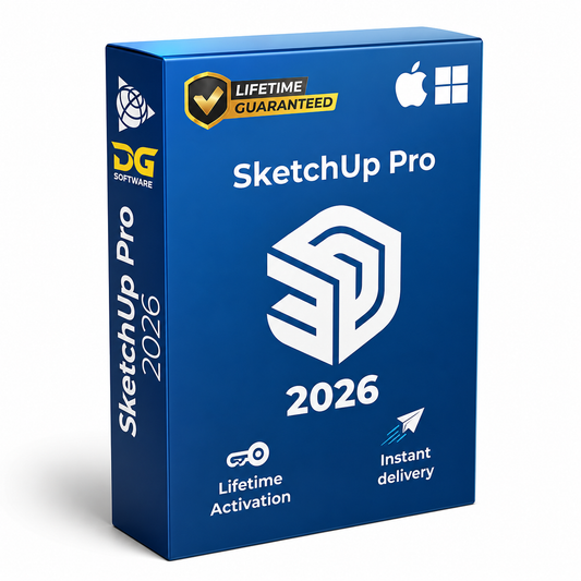 SketchUp Pro 2026 – Professional 3D Modeling & CAD Design Software for Windows & Mac