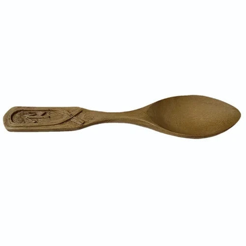 Hand Carved Wooden Spoon Handmade Cooking Spoon Natural Rustic Wood Kitchen Tool